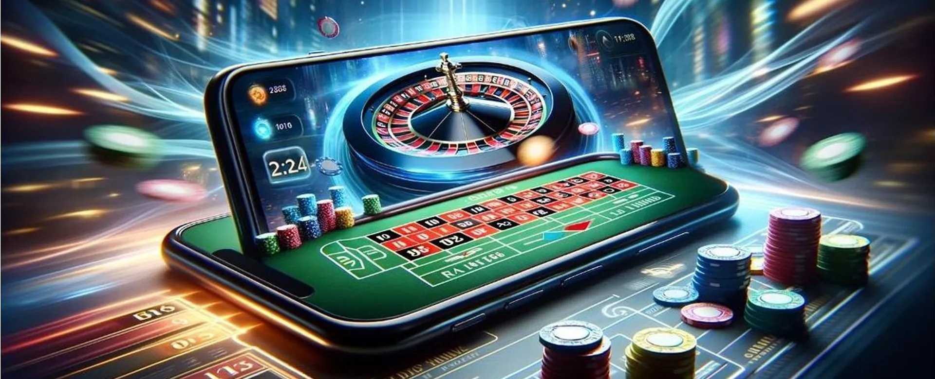 Dynamic casino background for 8k8 17